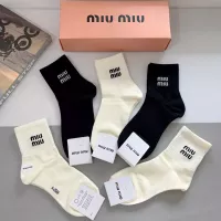 Cheap MIU MIU Socks #1287514 Replica Wholesale [$27.00 USD] [ITEM#1287514] on Replica MIU MIU Socks