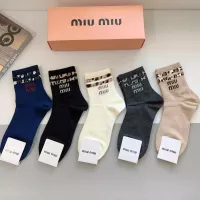 Cheap MIU MIU Socks #1287522 Replica Wholesale [$27.00 USD] [ITEM#1287522] on Replica MIU MIU Socks