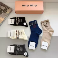 Cheap MIU MIU Socks #1287522 Replica Wholesale [$27.00 USD] [ITEM#1287522] on Replica MIU MIU Socks