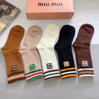 Cheap MIU MIU Socks #1287523 Replica Wholesale [$29.00 USD] [ITEM#1287523] on Replica MIU MIU Socks