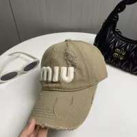 Cheap MIU MIU Caps #1287529 Replica Wholesale [$27.00 USD] [ITEM#1287529] on Replica MIU MIU Caps