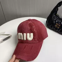 Cheap MIU MIU Caps #1287531 Replica Wholesale [$27.00 USD] [ITEM#1287531] on Replica MIU MIU Caps