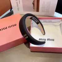 Cheap MIU MIU Headband For Women #1287636 Replica Wholesale [$27.00 USD] [ITEM#1287636] on Replica MIU MIU Headband