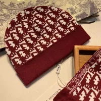 Cheap Christian Dior Hat and Scarf Set #1287935 Replica Wholesale [$64.00 USD] [ITEM#1287935] on Replica Christian Dior Hat and Scarf and Glove Set