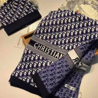 Cheap Christian Dior Hat and Scarf Set #1287936 Replica Wholesale [$64.00 USD] [ITEM#1287936] on Replica Christian Dior Hat and Scarf and Glove Set