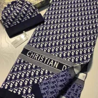 Cheap Christian Dior Hat and Scarf Set #1287936 Replica Wholesale [$64.00 USD] [ITEM#1287936] on Replica Christian Dior Hat and Scarf and Glove Set