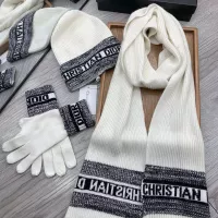 Cheap Christian Dior Hat and Scarf Set #1287938 Replica Wholesale [$72.00 USD] [ITEM#1287938] on Replica Christian Dior Hat and Scarf and Glove Set