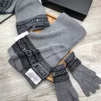 Cheap Christian Dior Hat and Scarf Set #1287942 Replica Wholesale [$72.00 USD] [ITEM#1287942] on Replica Christian Dior Hat and Scarf and Glove Set