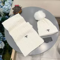 Cheap Prada Hat and Scarf Set #1287991 Replica Wholesale [$64.00 USD] [ITEM#1287991] on Replica Prada Hat and Scarf and Glove Set