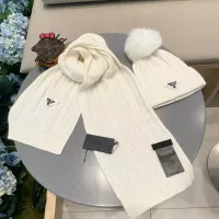 Cheap Prada Hat and Scarf Set #1287991 Replica Wholesale [$64.00 USD] [ITEM#1287991] on Replica Prada Hat and Scarf and Glove Set