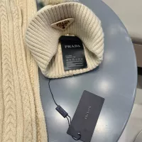 Cheap Prada Hat and Scarf Set #1287992 Replica Wholesale [$64.00 USD] [ITEM#1287992] on Replica Prada Hat and Scarf and Glove Set