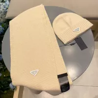 Cheap Prada Hat and Scarf Set #1288001 Replica Wholesale [$64.00 USD] [ITEM#1288001] on Replica Prada Hat and Scarf and Glove Set