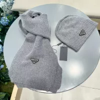 Cheap Prada Hat and Scarf Set #1288003 Replica Wholesale [$64.00 USD] [ITEM#1288003] on Replica Prada Hat and Scarf and Glove Set