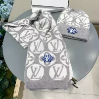 Cheap Louis Vuitton LV Hat and Scarf Set #1288033 Replica Wholesale [$60.00 USD] [ITEM#1288033] on Replica Louis Vuitton LV Hat and Scarf and Glove Set