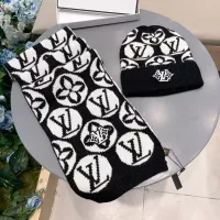 Cheap Louis Vuitton LV Hat and Scarf Set #1288036 Replica Wholesale [$60.00 USD] [ITEM#1288036] on Replica Louis Vuitton LV Hat and Scarf and Glove Set