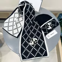 Cheap Chanel Hat and Scarf Set #1288057 Replica Wholesale [$60.00 USD] [ITEM#1288057] on Replica Chanel Hat and Scarf and Glove Set