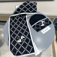 Cheap Chanel Hat and Scarf Set #1288057 Replica Wholesale [$60.00 USD] [ITEM#1288057] on Replica Chanel Hat and Scarf and Glove Set