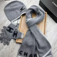 Cheap Chanel Hat and Scarf and Glove Set #1288061 Replica Wholesale [$72.00 USD] [ITEM#1288061] on Replica Chanel Hat and Scarf and Glove Set