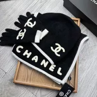 Cheap Chanel Hat and Scarf and Glove Set #1288062 Replica Wholesale [$72.00 USD] [ITEM#1288062] on Replica Chanel Hat and Scarf and Glove Set