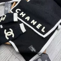 Cheap Chanel Hat and Scarf and Glove Set #1288062 Replica Wholesale [$72.00 USD] [ITEM#1288062] on Replica Chanel Hat and Scarf and Glove Set