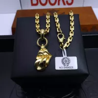 Cheap Chrome Hearts Necklaces #1288478 Replica Wholesale [$48.00 USD] [ITEM#1288478] on Replica Chrome Hearts Necklaces