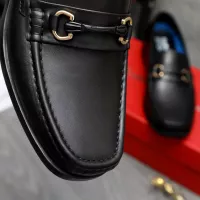 Cheap Salvatore Ferragamo Leather Shoes For Men #1288847 Replica Wholesale [$92.00 USD] [ITEM#1288847] on Replica Salvatore Ferragamo Leather Shoes