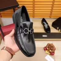 Cheap Salvatore Ferragamo Leather Shoes For Men #1288854 Replica Wholesale [$100.00 USD] [ITEM#1288854] on Replica Salvatore Ferragamo Leather Shoes