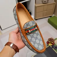 Cheap Gucci Oxfords Shoes For Men #1288890 Replica Wholesale [$82.00 USD] [ITEM#1288890] on Replica Gucci Oxfords Shoes