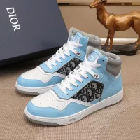 Cheap Christian Dior High Top Shoes For Men #1289126 Replica Wholesale [$80.00 USD] [ITEM#1289126] on Replica Christian Dior High Top Shoes