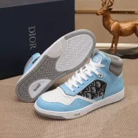 Cheap Christian Dior High Top Shoes For Men #1289126 Replica Wholesale [$80.00 USD] [ITEM#1289126] on Replica Christian Dior High Top Shoes