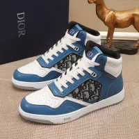 Cheap Christian Dior High Top Shoes For Men #1289151 Replica Wholesale [$80.00 USD] [ITEM#1289151] on Replica Christian Dior High Top Shoes