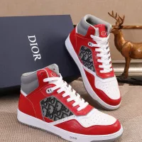 Cheap Christian Dior High Top Shoes For Men #1289155 Replica Wholesale [$80.00 USD] [ITEM#1289155] on Replica Christian Dior High Top Shoes