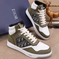 Cheap Christian Dior High Top Shoes For Men #1289156 Replica Wholesale [$80.00 USD] [ITEM#1289156] on Replica Christian Dior High Top Shoes