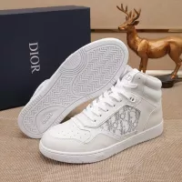 Cheap Christian Dior High Top Shoes For Men #1289168 Replica Wholesale [$80.00 USD] [ITEM#1289168] on Replica Christian Dior High Top Shoes