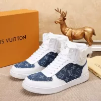 Cheap Louis Vuitton High Tops Shoes For Men #1289176 Replica Wholesale [$76.00 USD] [ITEM#1289176] on Replica Louis Vuitton High Tops Shoes