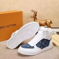 Cheap Louis Vuitton High Tops Shoes For Men #1289176 Replica Wholesale [$76.00 USD] [ITEM#1289176] on Replica Louis Vuitton High Tops Shoes