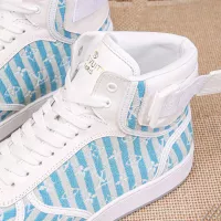 Cheap Louis Vuitton High Tops Shoes For Men #1289178 Replica Wholesale [$76.00 USD] [ITEM#1289178] on Replica Louis Vuitton High Tops Shoes