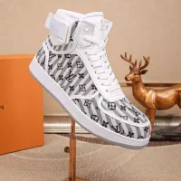 Cheap Louis Vuitton High Tops Shoes For Men #1289180 Replica Wholesale [$76.00 USD] [ITEM#1289180] on Replica Louis Vuitton High Tops Shoes