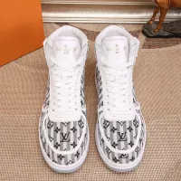 Cheap Louis Vuitton High Tops Shoes For Men #1289180 Replica Wholesale [$76.00 USD] [ITEM#1289180] on Replica Louis Vuitton High Tops Shoes