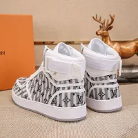 Cheap Louis Vuitton High Tops Shoes For Men #1289180 Replica Wholesale [$76.00 USD] [ITEM#1289180] on Replica Louis Vuitton High Tops Shoes