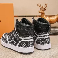 Cheap Louis Vuitton High Tops Shoes For Men #1289182 Replica Wholesale [$76.00 USD] [ITEM#1289182] on Replica Louis Vuitton High Tops Shoes