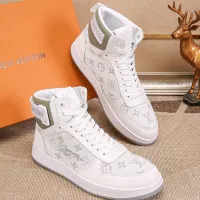 Cheap Louis Vuitton High Tops Shoes For Men #1289184 Replica Wholesale [$80.00 USD] [ITEM#1289184] on Replica Louis Vuitton High Tops Shoes