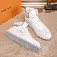 Cheap Louis Vuitton High Tops Shoes For Men #1289184 Replica Wholesale [$80.00 USD] [ITEM#1289184] on Replica Louis Vuitton High Tops Shoes