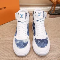 Cheap Louis Vuitton High Tops Shoes For Men #1289188 Replica Wholesale [$80.00 USD] [ITEM#1289188] on Replica Louis Vuitton High Tops Shoes