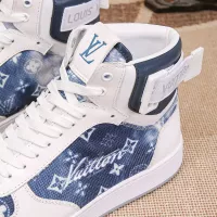 Cheap Louis Vuitton High Tops Shoes For Men #1289188 Replica Wholesale [$80.00 USD] [ITEM#1289188] on Replica Louis Vuitton High Tops Shoes