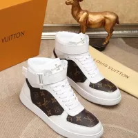 Cheap Louis Vuitton High Tops Shoes For Men #1289191 Replica Wholesale [$80.00 USD] [ITEM#1289191] on Replica Louis Vuitton High Tops Shoes