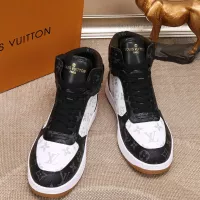 Cheap Louis Vuitton High Tops Shoes For Men #1289192 Replica Wholesale [$76.00 USD] [ITEM#1289192] on Replica Louis Vuitton High Tops Shoes