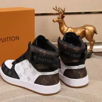 Cheap Louis Vuitton High Tops Shoes For Men #1289192 Replica Wholesale [$76.00 USD] [ITEM#1289192] on Replica Louis Vuitton High Tops Shoes