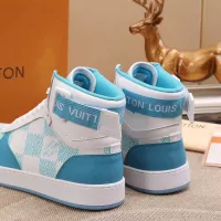 Cheap Louis Vuitton High Tops Shoes For Men #1289195 Replica Wholesale [$80.00 USD] [ITEM#1289195] on Replica Louis Vuitton High Tops Shoes