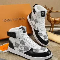 Cheap Louis Vuitton High Tops Shoes For Men #1289197 Replica Wholesale [$80.00 USD] [ITEM#1289197] on Replica Louis Vuitton High Tops Shoes